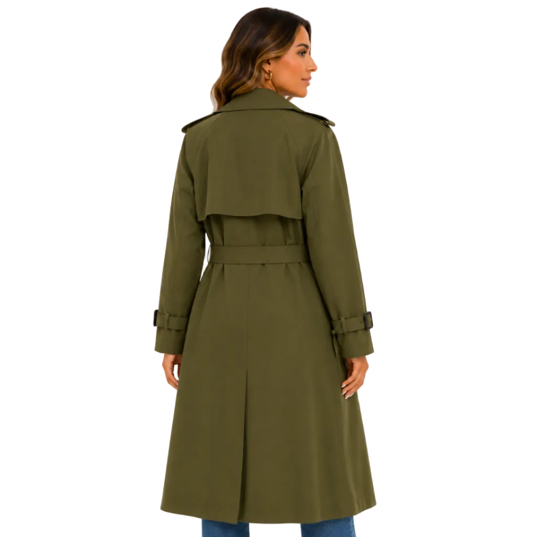 Sobretudo Feminino Verona Verde Militar