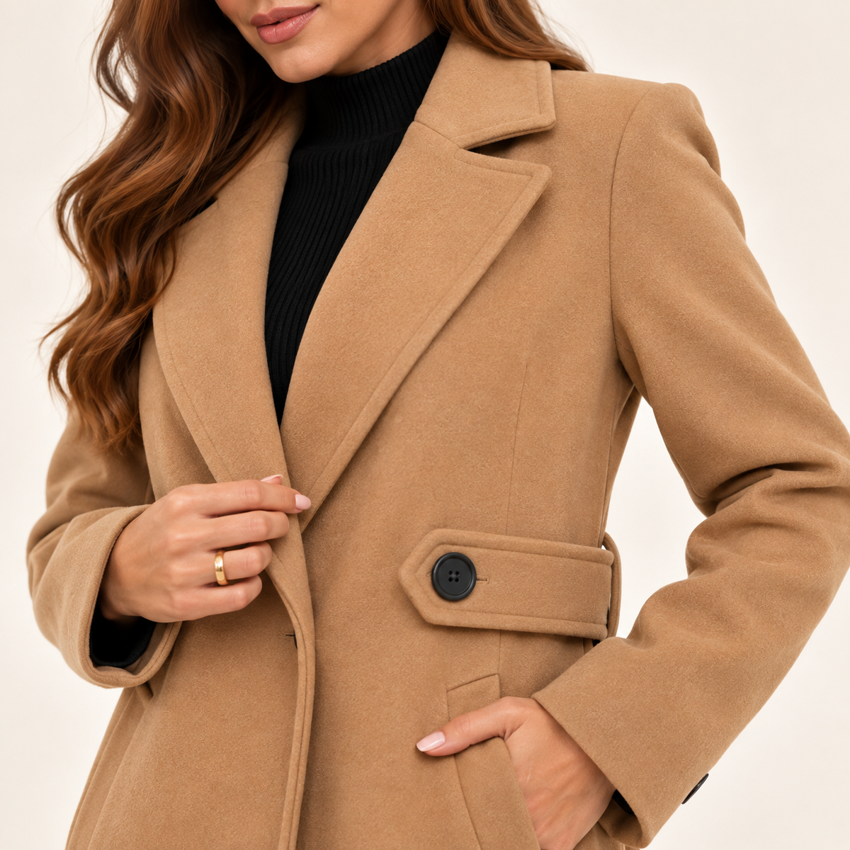 Sobretudo Feminino Milano Midi