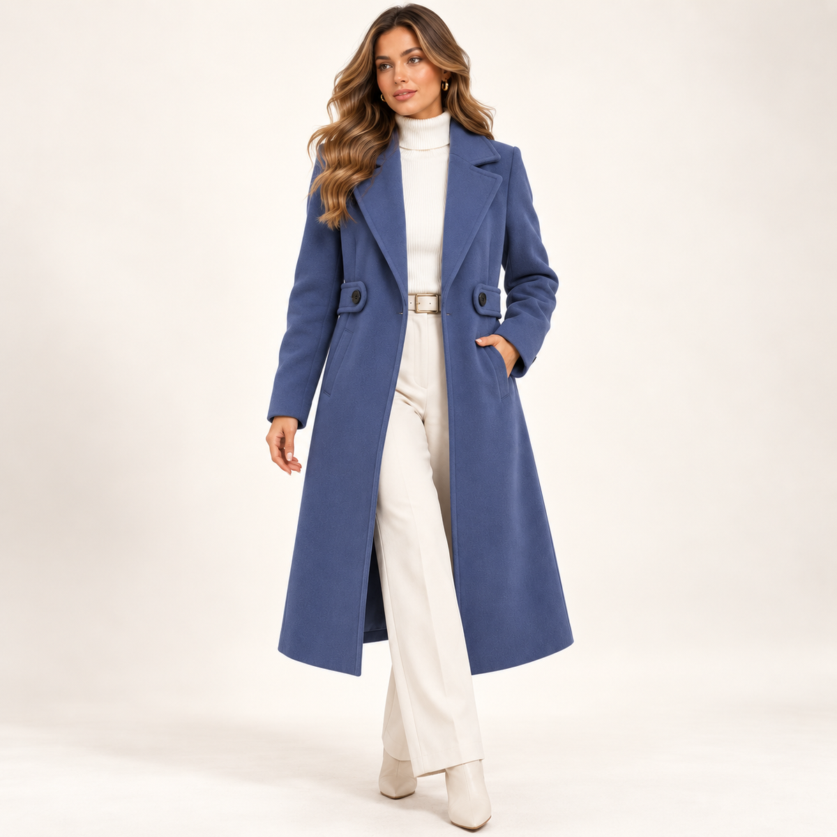 Sobretudo Feminino Bellagio Azul