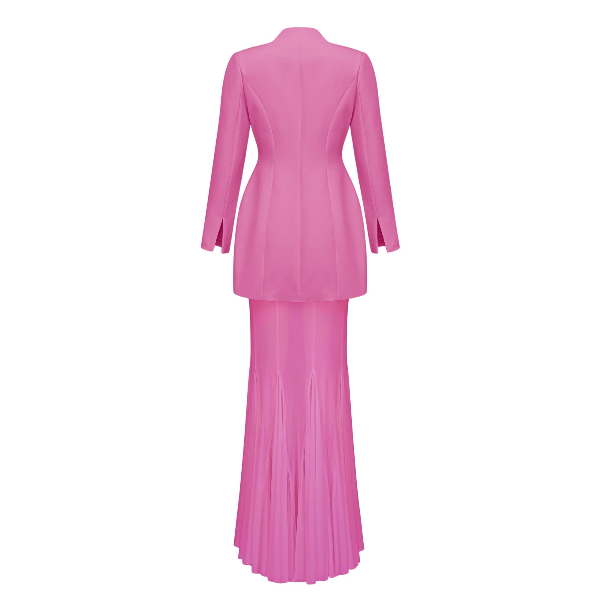 Enora Barrel Design Jacket & Skirt Set