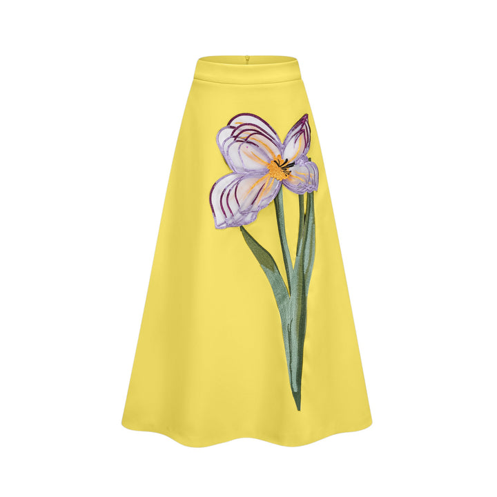 Avellia Irène Golden Bloom Sequin Set