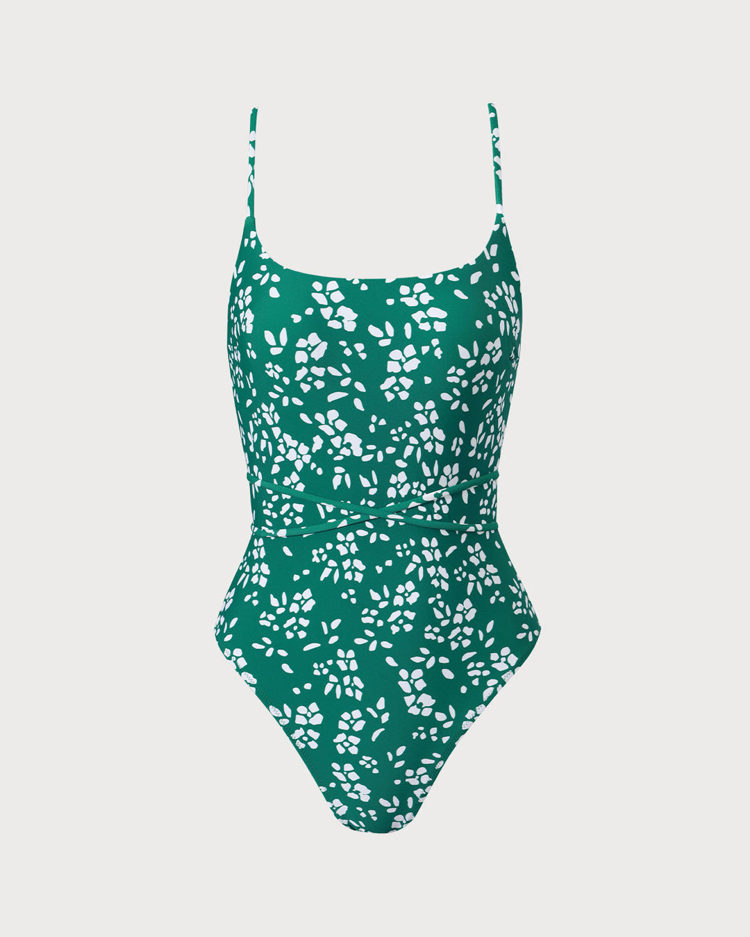 Women's Knitted Floral One Piece Swimwear