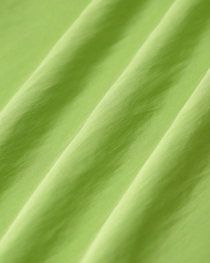 Green Sweetheart Neck Slip Midi Dress