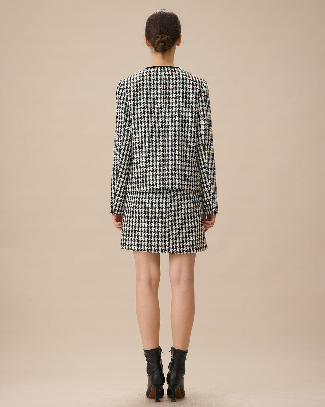 The Opal Single-Breasted Pocket Tweed Jacket