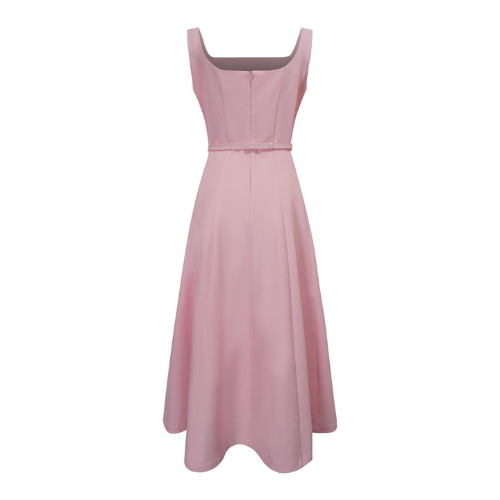 Avellia Rosé Crystal Embellished Jacket & Dress Set