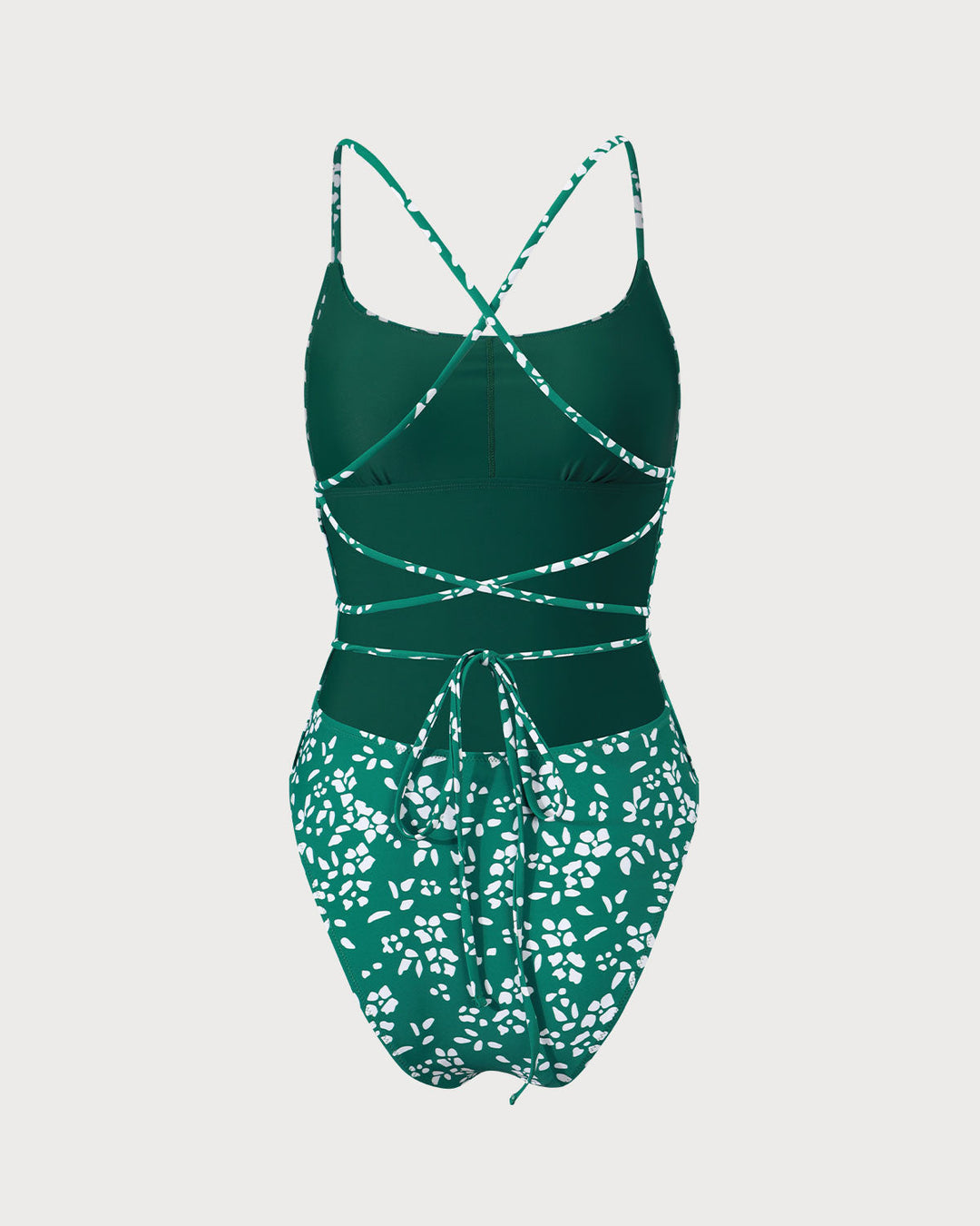 Women's Knitted Floral One Piece Swimwear