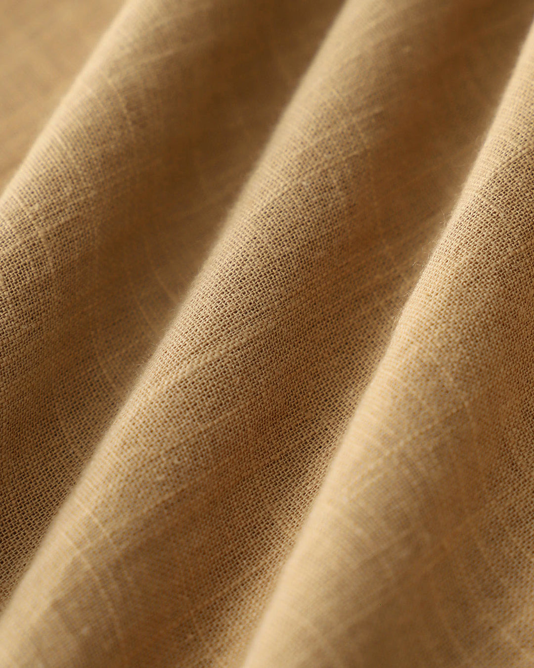 Brown Elastic Waist Pocket Straight Pants