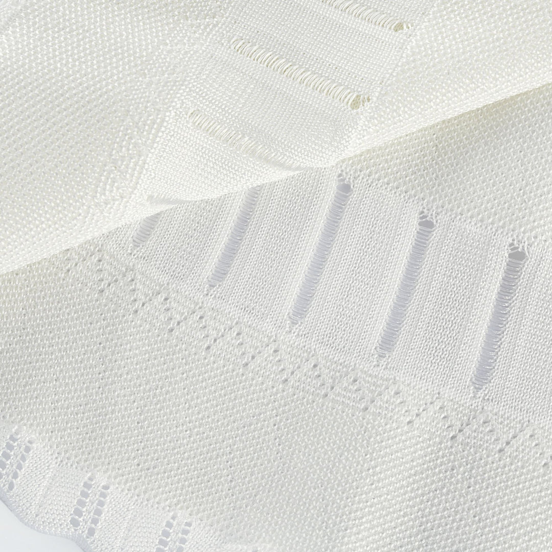 Avellia Lumière White Cut-Out Pleated Mini Dress