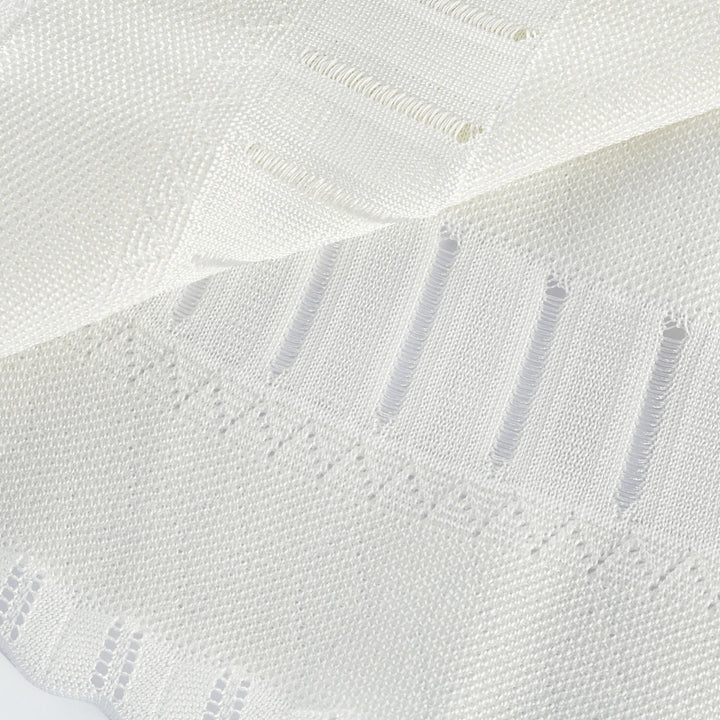 Avellia Lumière White Cut-Out Pleated Mini Dress