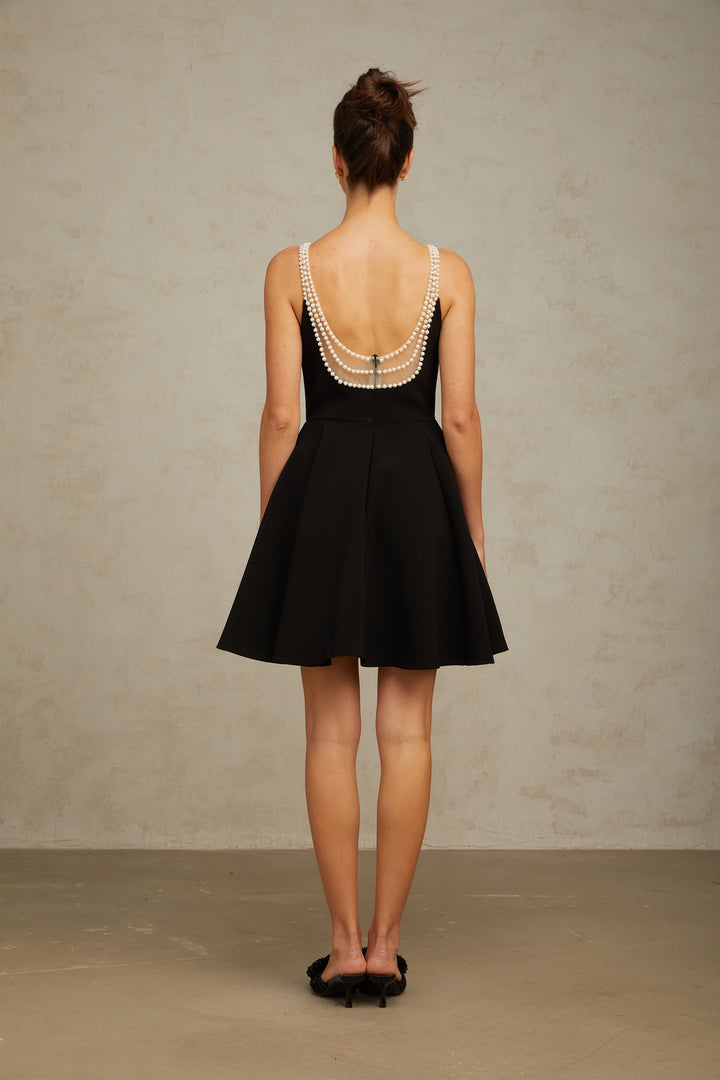 Avellia Danaé Midnight Pearl Mini Dress