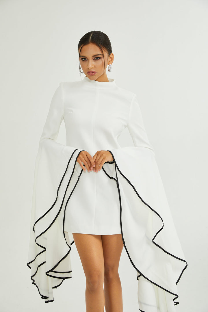 Avellia Madeleine Ruffle Elegance Dress