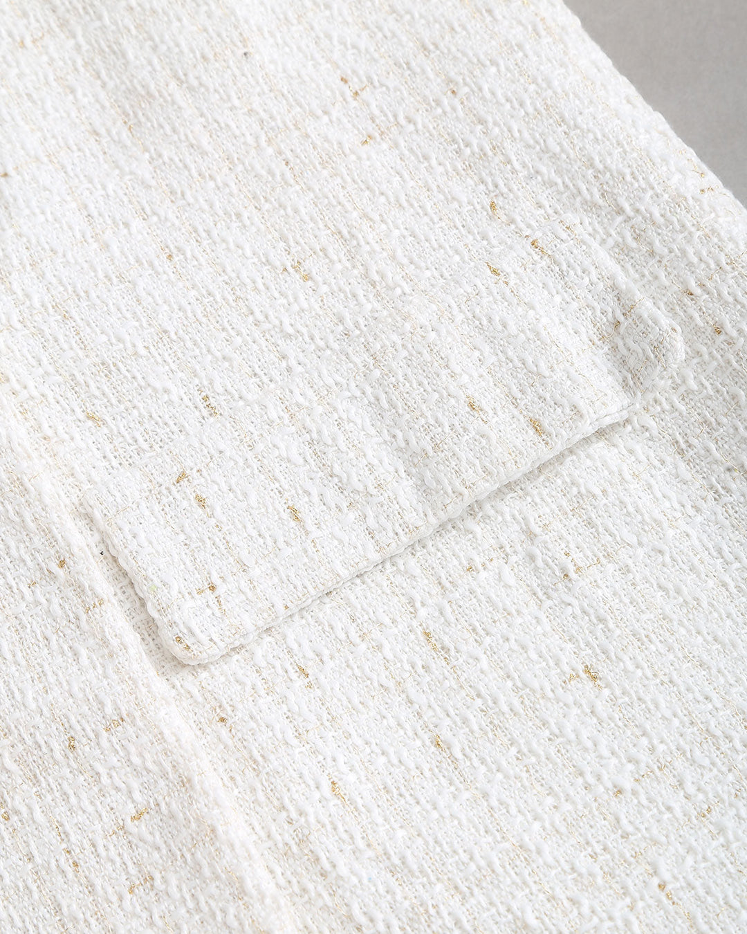 Beige Double Breasted Blazer