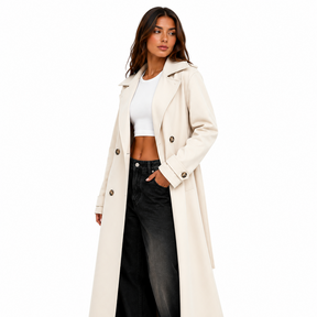 Sobretudo Feminino Capri Off White