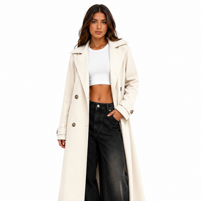 Sobretudo Feminino Capri Off White
