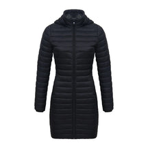 Casaco Feminino de Inverno Acolchoado de Algodão
