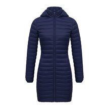Casaco Feminino de Inverno Acolchoado de Algodão