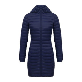 Casaco Feminino de Inverno Acolchoado de Algodão