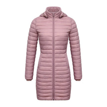 Casaco Feminino de Inverno Acolchoado de Algodão