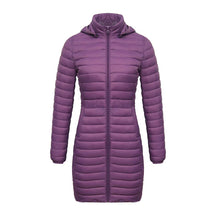 Casaco Feminino de Inverno Acolchoado de Algodão