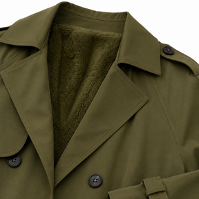 Sobretudo Feminino Verona Verde Militar