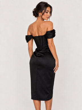 Vestido Midi Corset Estruturado Vivienne