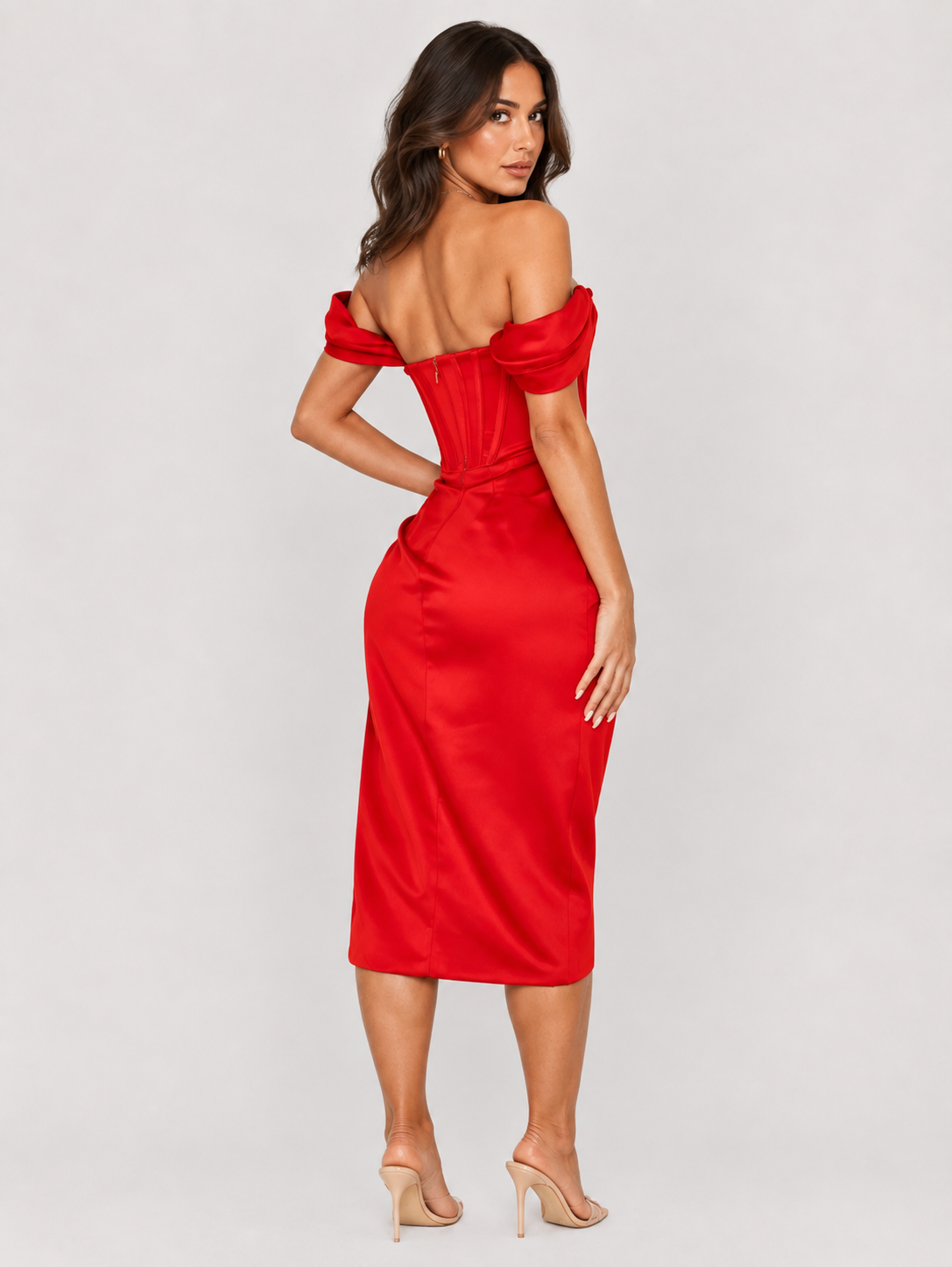 Vestido Midi Corset Estruturado Vivienne