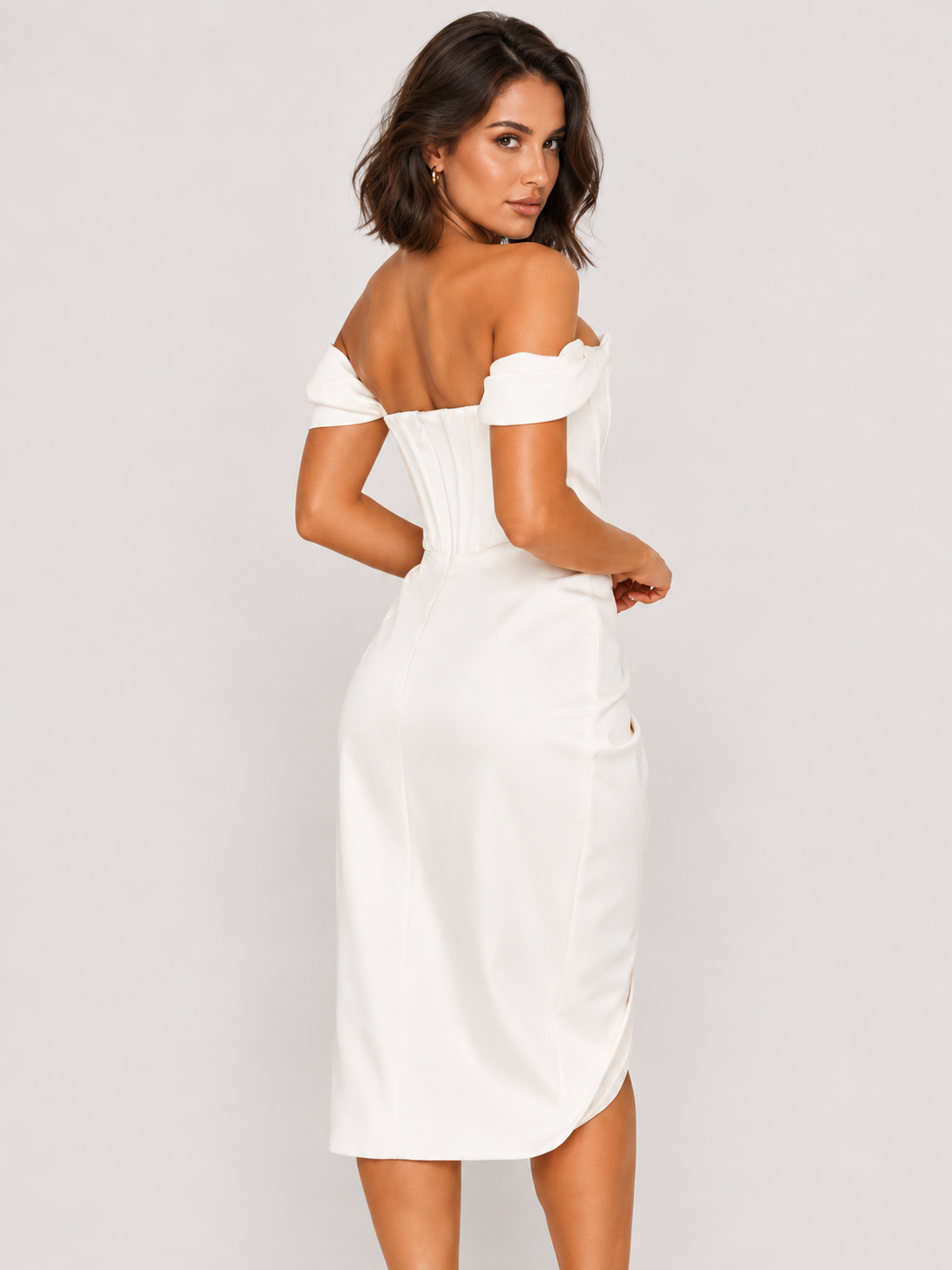 Vestido Midi Corset Estruturado Vivienne
