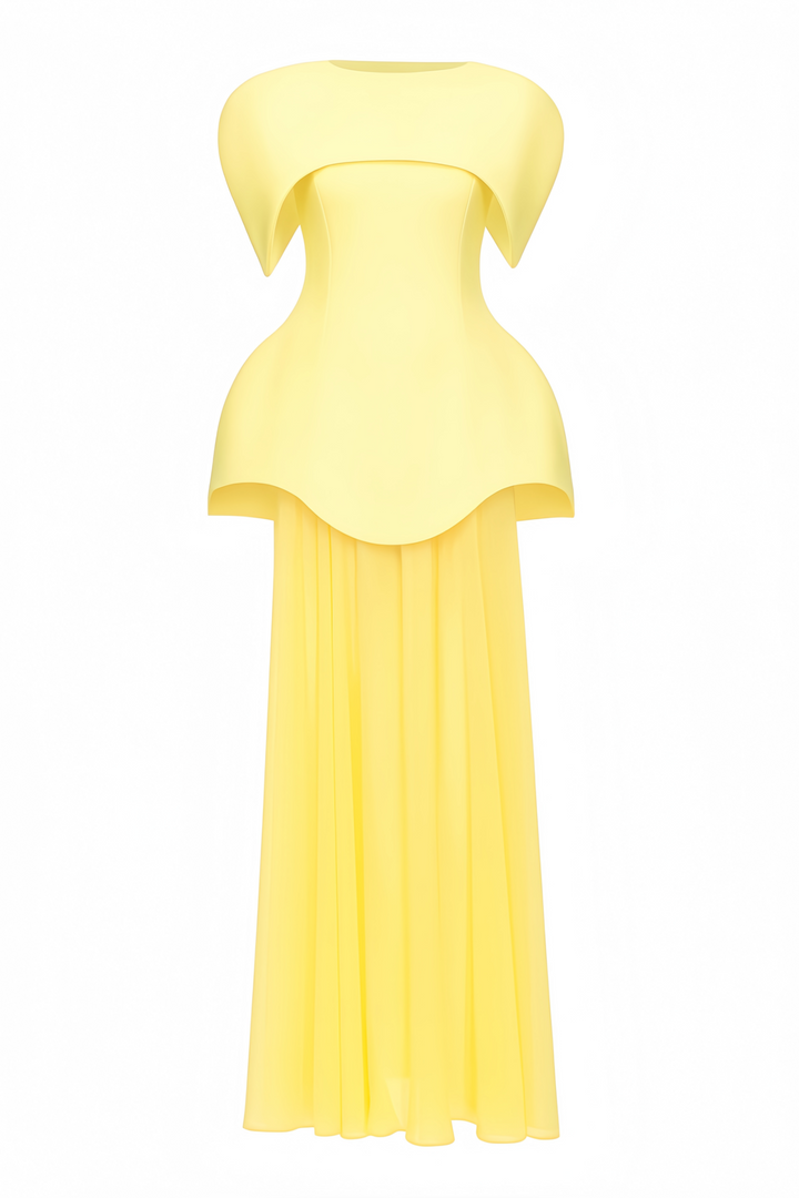 Avellia Auriane Sculptural Elegance Maxi Set