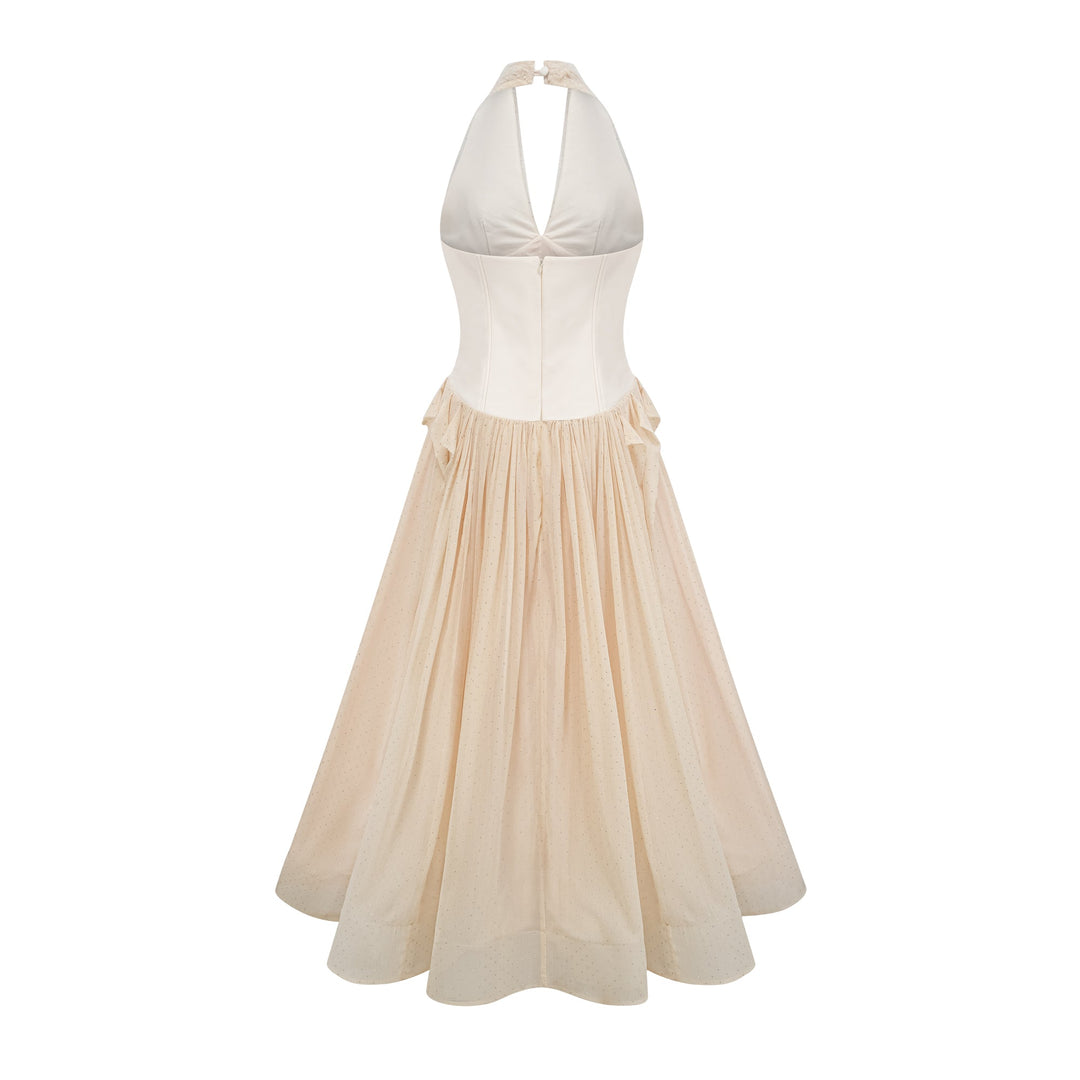 Avellia Charlotte Whisper Tulle Midi Dress