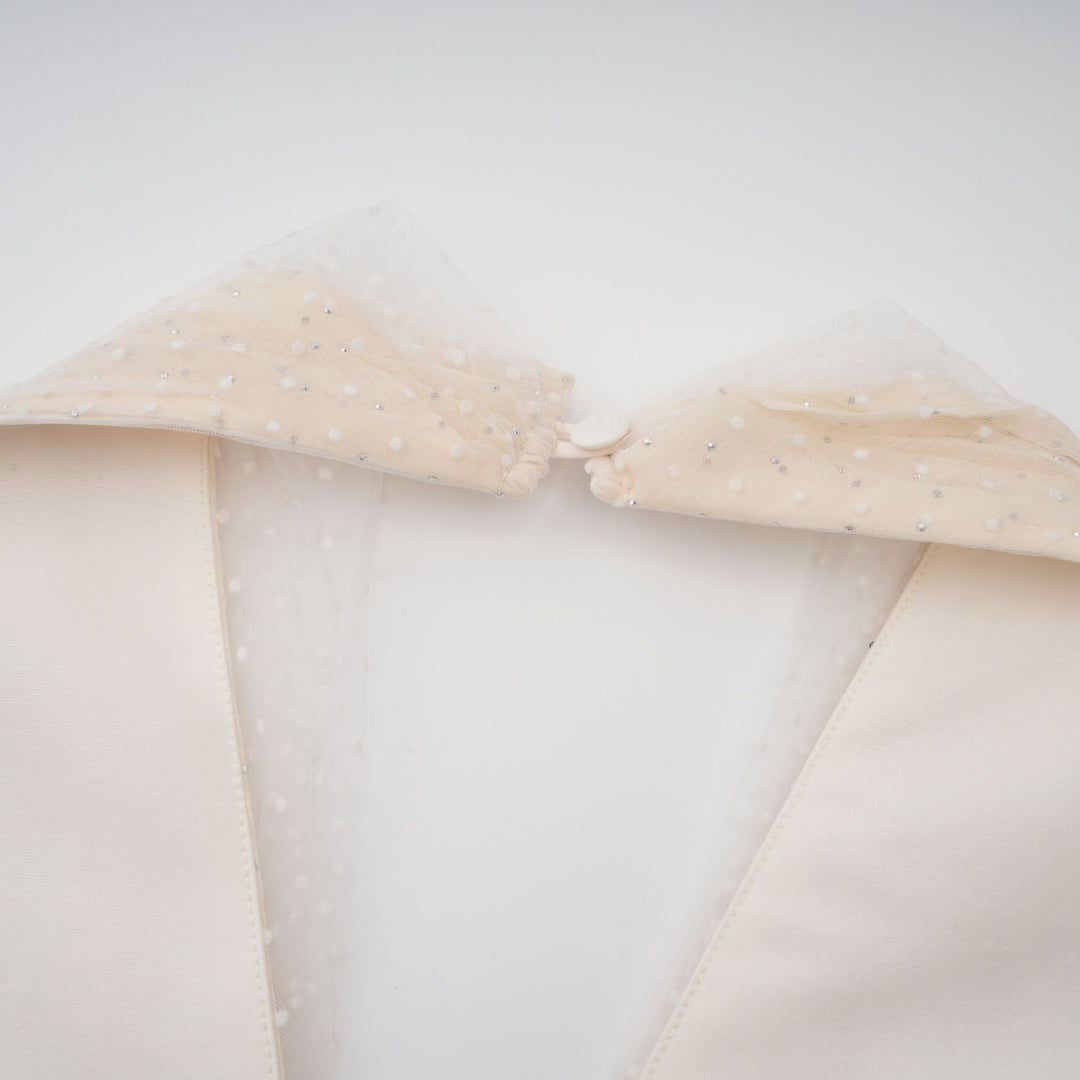 Avellia Charlotte Whisper Tulle Midi Dress