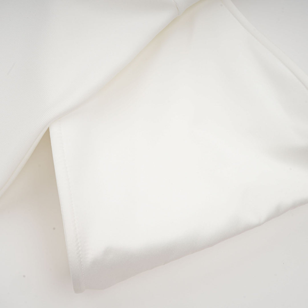 Avellia Capucine Ivory Bow Bandage Dress