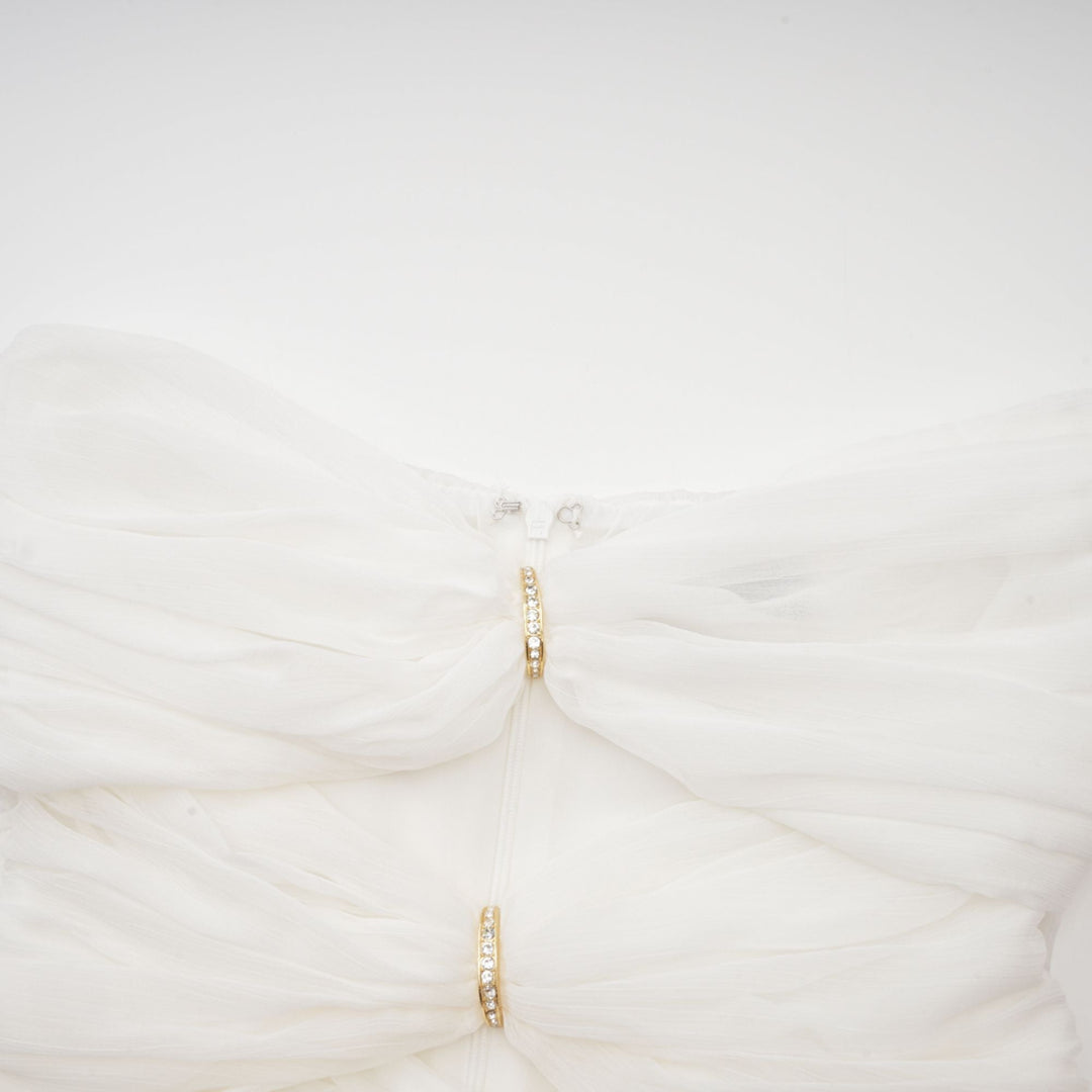 Avellia Émilienne Twilight Pleated Mini Dress