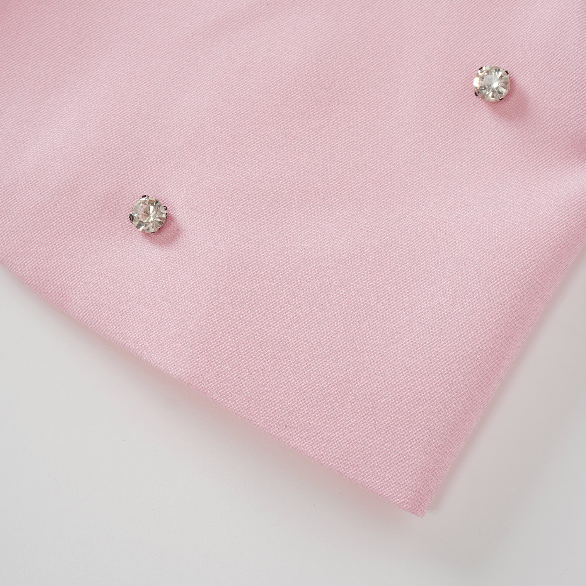 Avellia Rosé Crystal Embellished Jacket & Dress Set