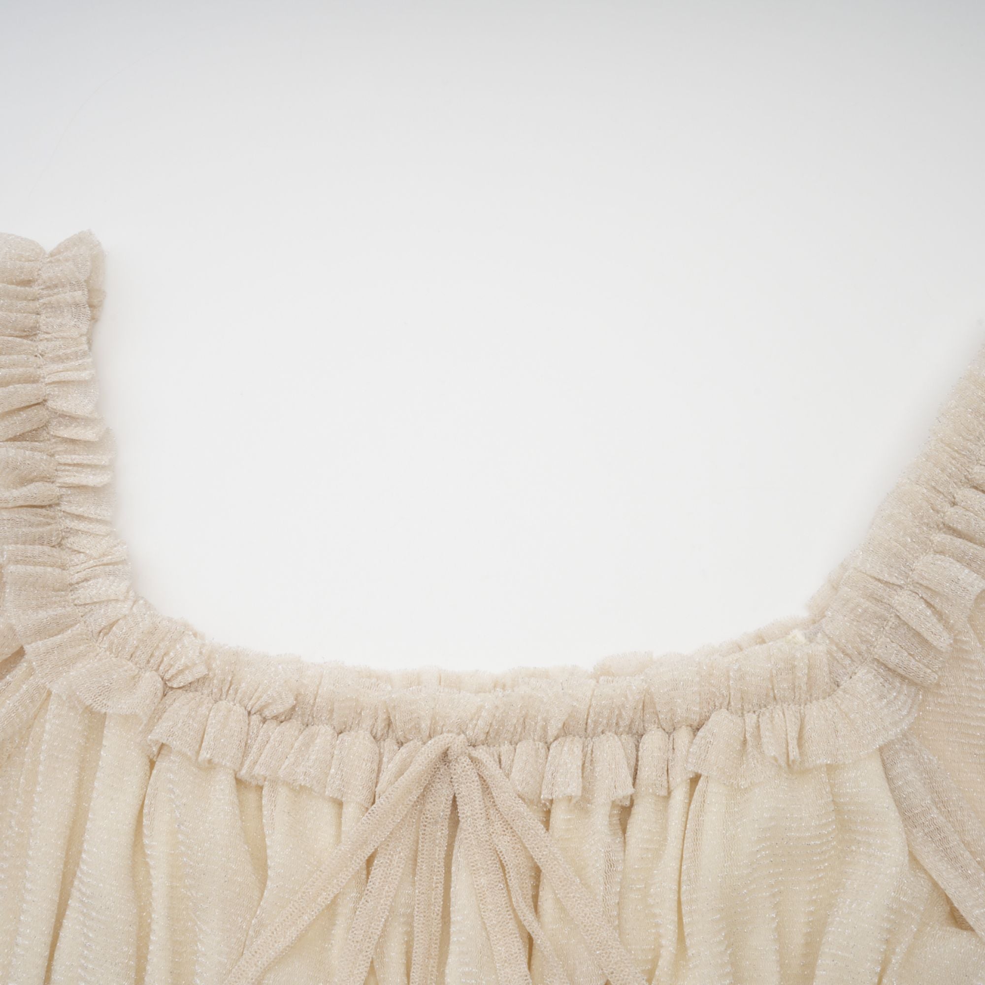 Avellia Camille Metallic Pleated Midi Dress