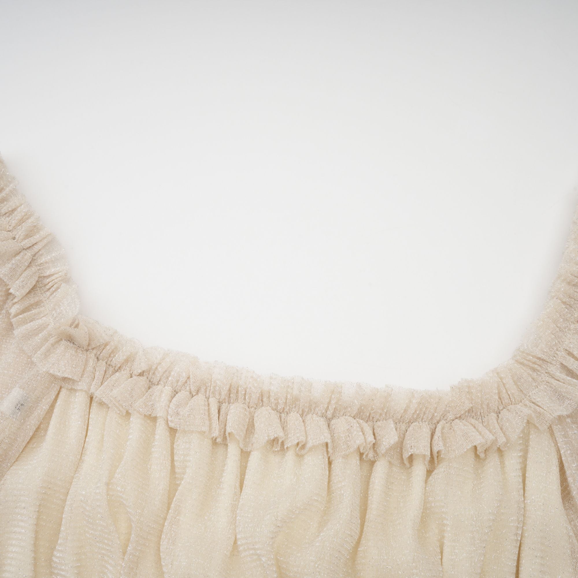 Avellia Camille Metallic Pleated Midi Dress