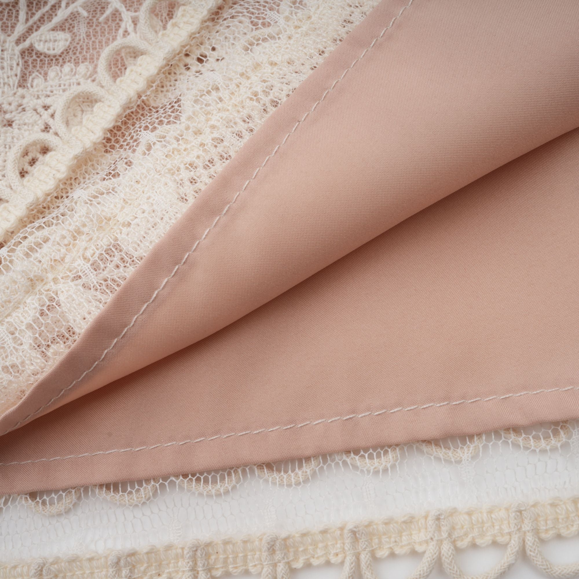 Avellia Meadow Floral-Embroidered Lace Midi Dress