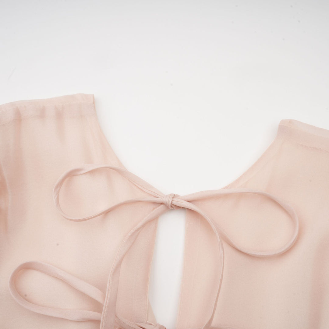 Avellia Faye Faux-Floral Embellished Midi Dress