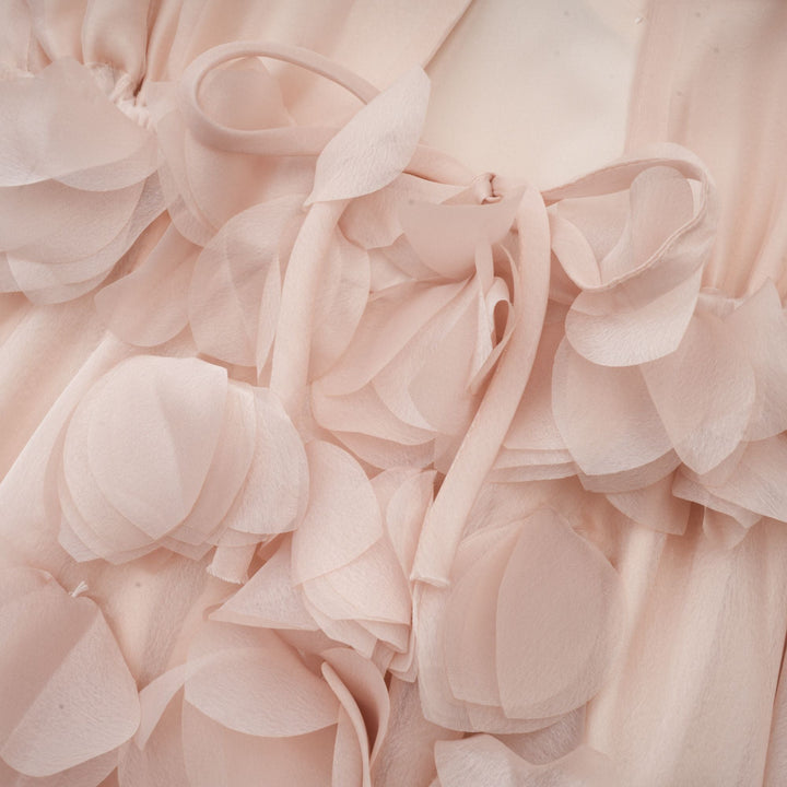 Avellia Faye Faux-Floral Embellished Midi Dress