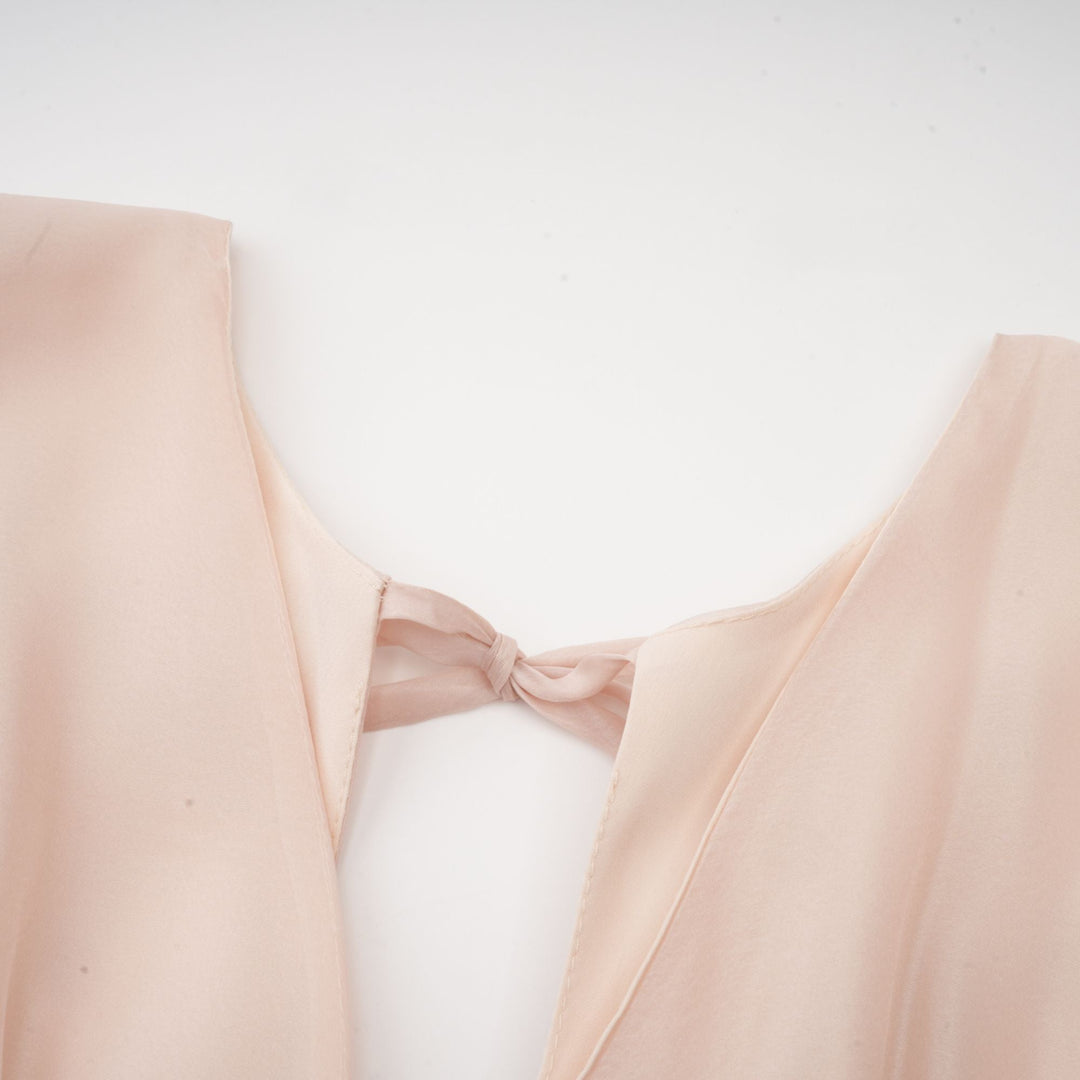 Avellia Faye Faux-Floral Embellished Midi Dress