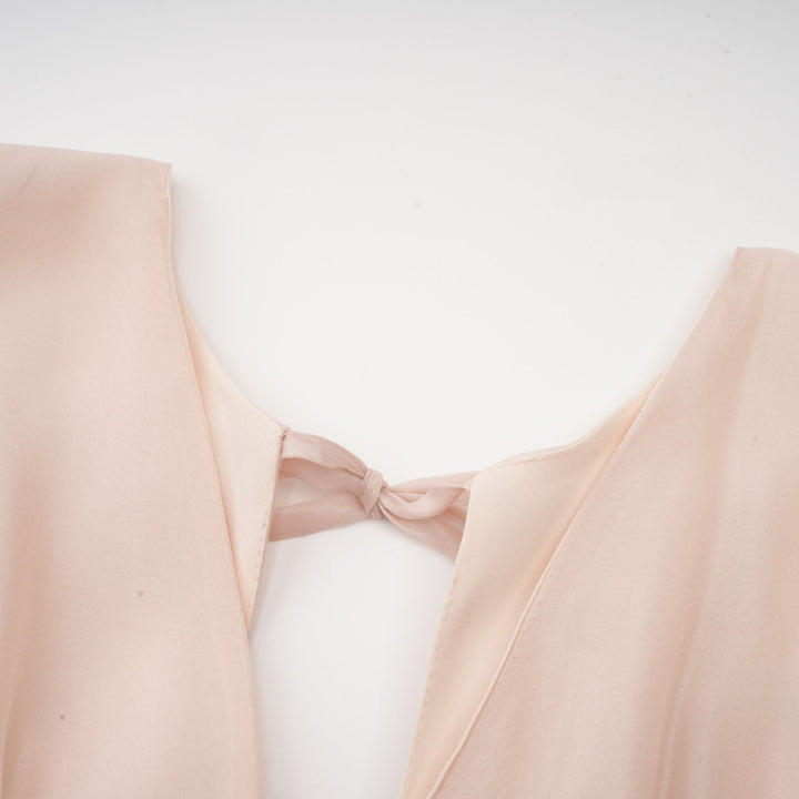 Avellia Faye Faux-Floral Embellished Midi Dress