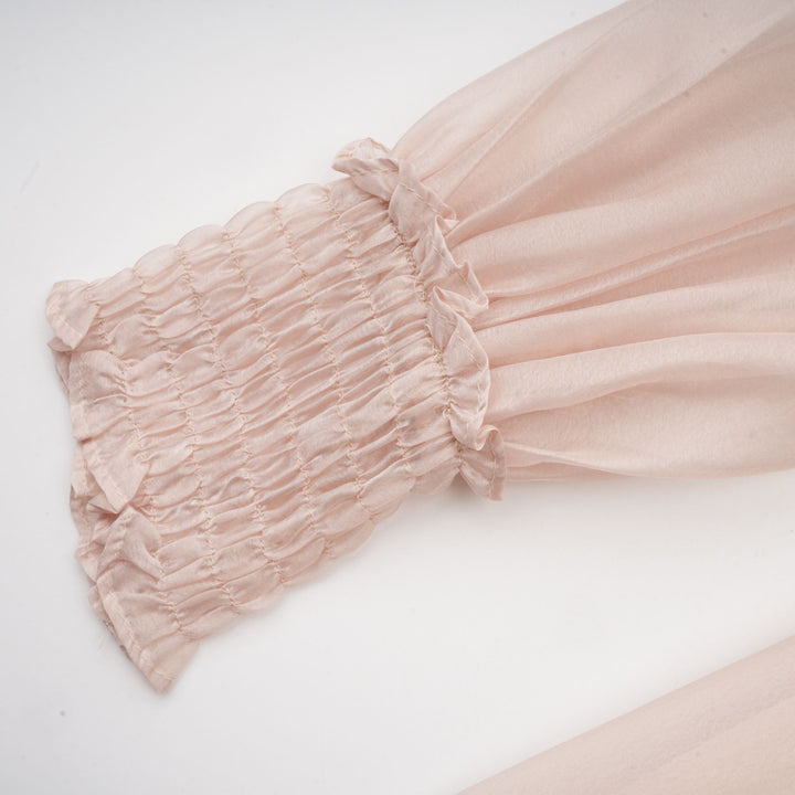 Avellia Faye Faux-Floral Embellished Midi Dress