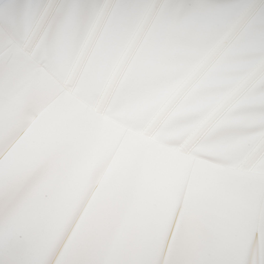 Avellia Katherine Ivory Elegance Midi Dress