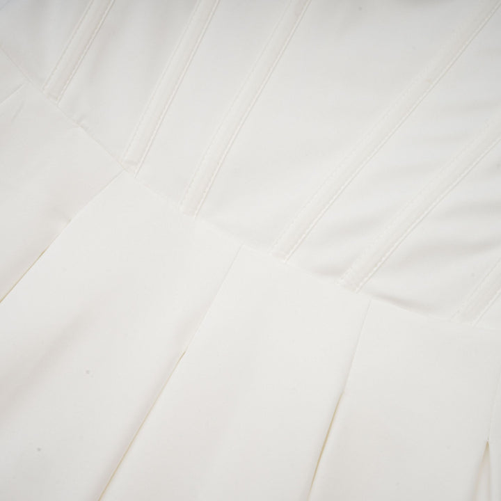 Avellia Katherine Ivory Elegance Midi Dress