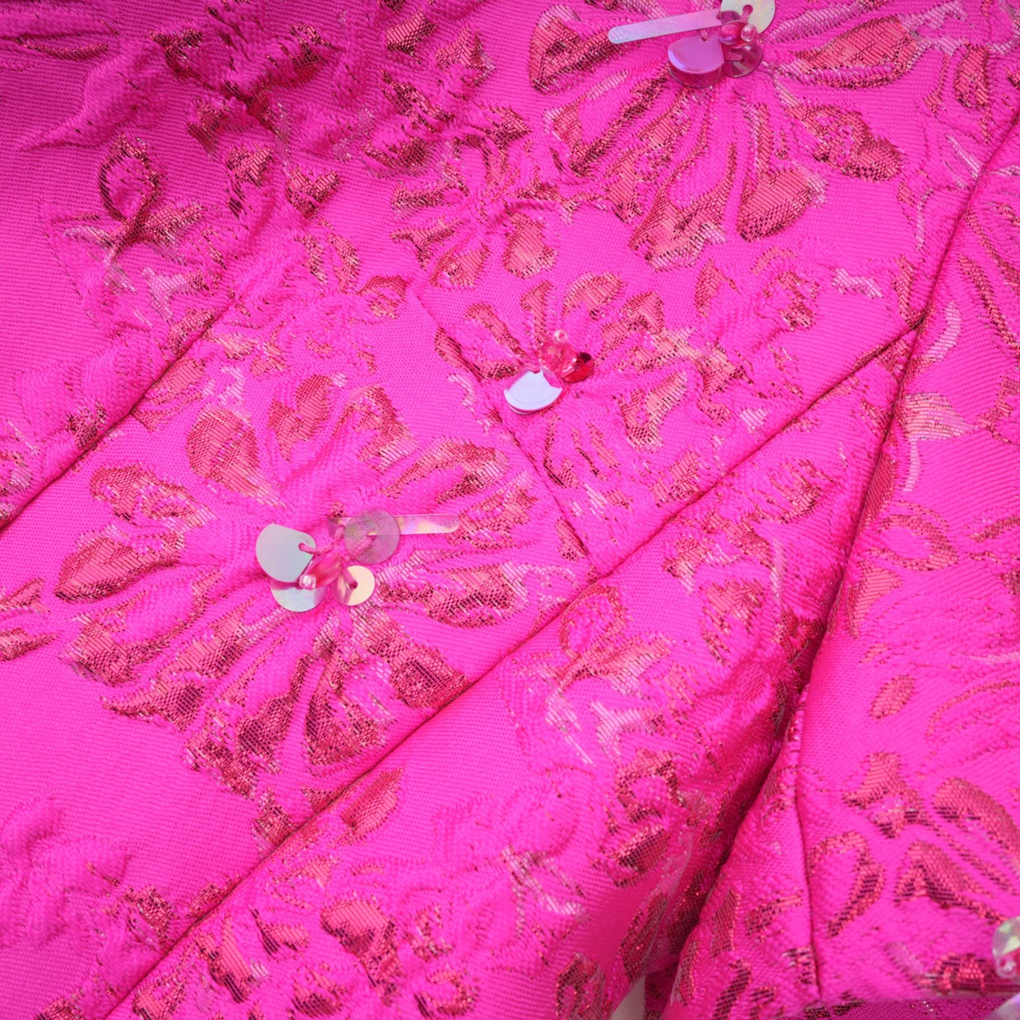 Avellia Celestia Blush Bloom Mini Dress