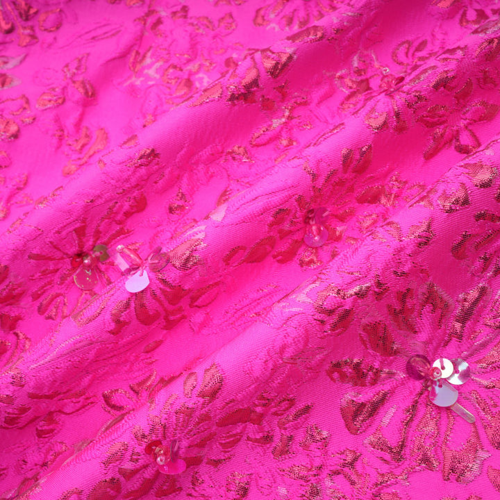 Avellia Celestia Blush Bloom Mini Dress