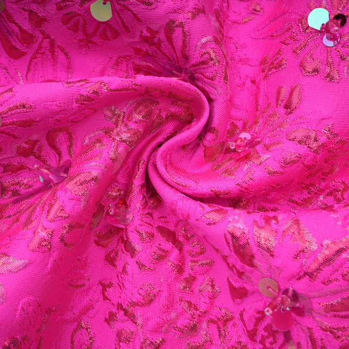 Avellia Celestia Blush Bloom Mini Dress