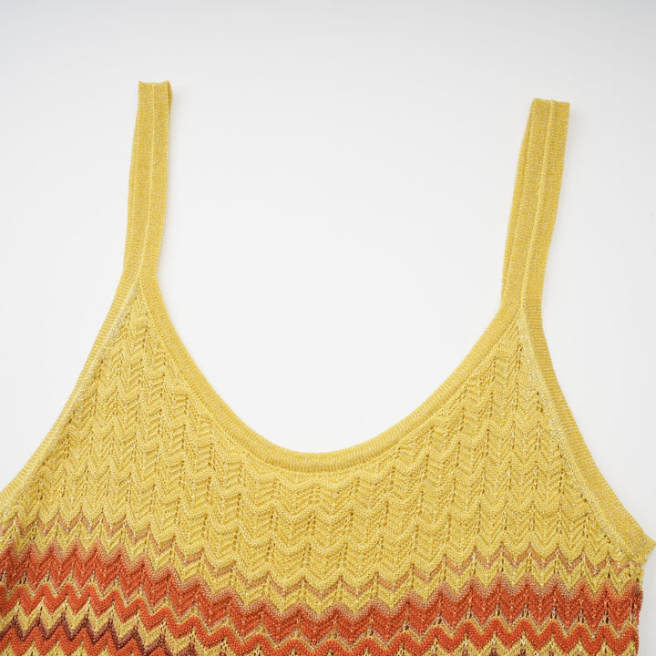 Avellia Aurora Gradient Knitted Maxi Dress