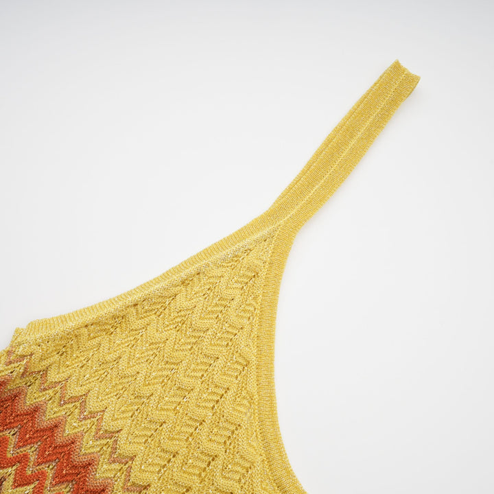 Avellia Aurora Gradient Knitted Maxi Dress