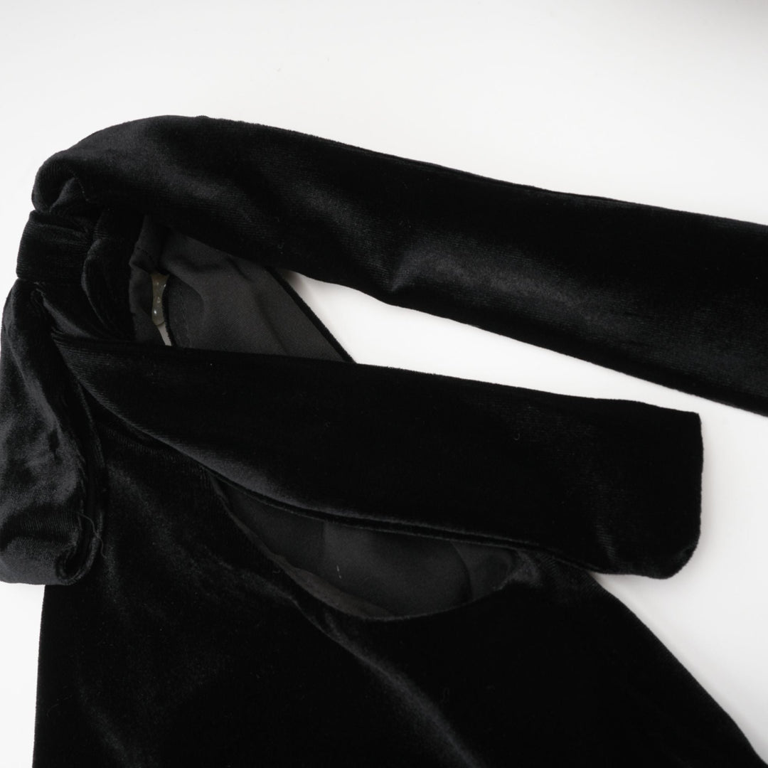 Avellia Luxe Velvet Embellished Maxi Dress