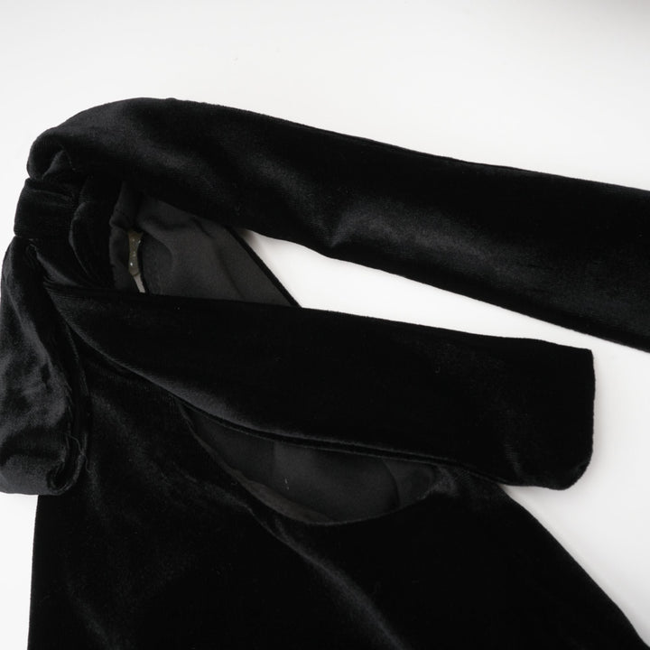 Avellia Luxe Velvet Embellished Maxi Dress